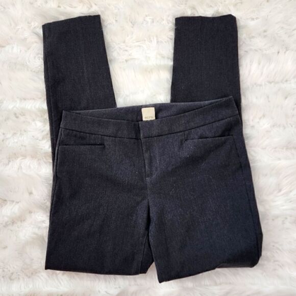 ecru Pants - ECRU WOMEN'S NEW SANTANA SLIM LEG FLAT FRONT PANTS SIZE 6